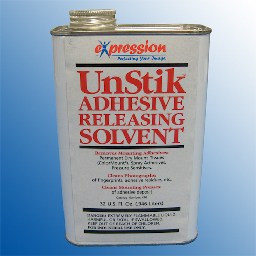 UnStik Adhesive Releasing Solvent