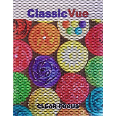 ClassicVue One Way Window Film 50/50 Perf Clear Removable Adhesive